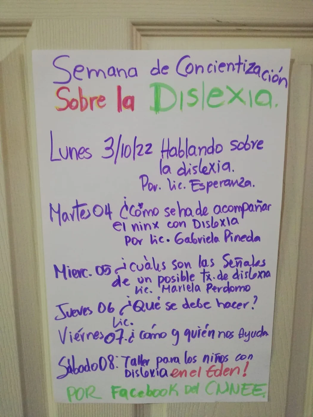 Archivo fotográfico del CNNEE: Campañas de Concientización comunitaria